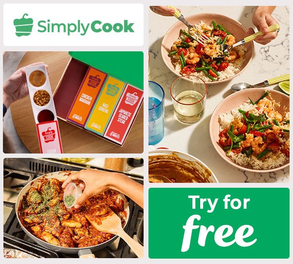 Free first box from SimplyCook