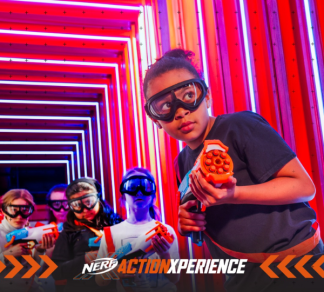 NERF Action Experience - 4 Person Pass