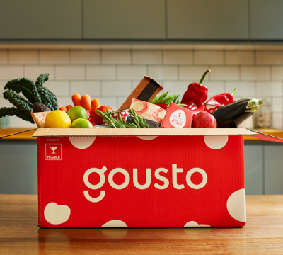 Gousto - 65% off your first box plus 25% off the following two months