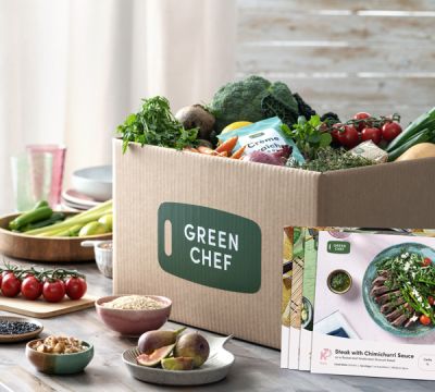 Green Chef - 45% Off 1st Box + 25% Off Next 4 Boxes