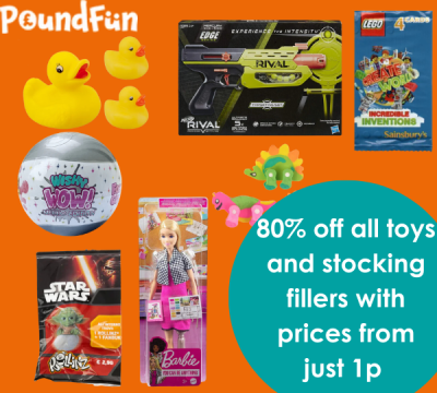 PoundFun - Extra 15% Off Toys