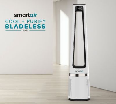 SmartAir Cool + Purify Bladeless Fan